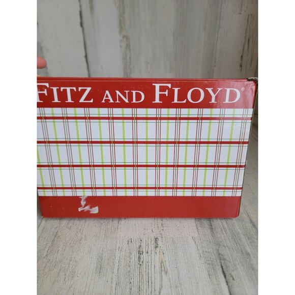 Fitz Floyd dear santa season greetings plate home decor xmas - Picture 4 of 4